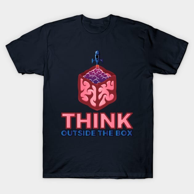 think outside the box T-Shirt by s4rt4